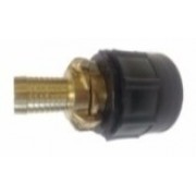 3/4" - IBC Connector with Geka Type Coupling and Hosetail